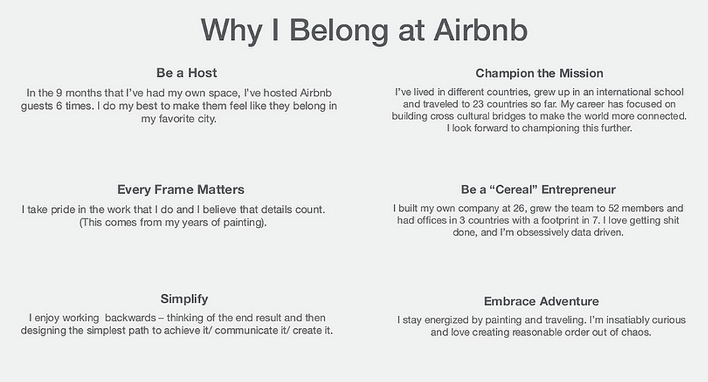 כותב טוב - הרזומה שהפיל את חברת Airbnb מהרגליים