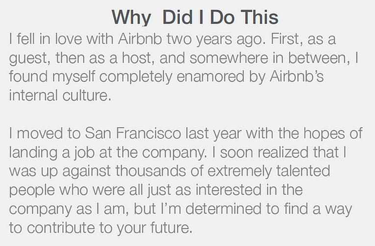 כותב טוב - הרזומה שהפיל את חברת Airbnb מהרגליים